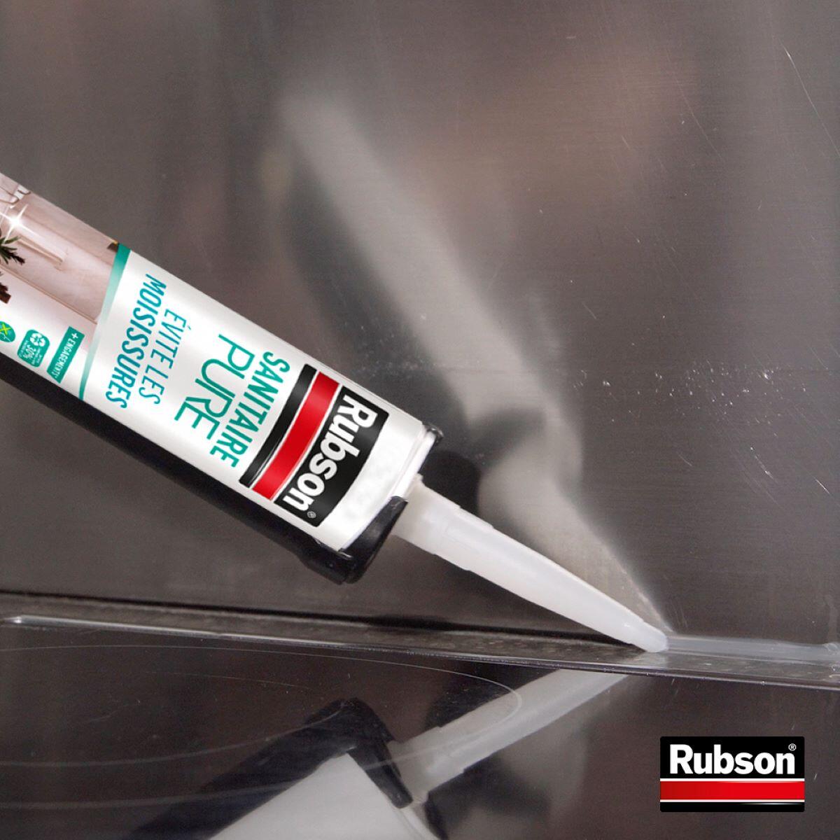 Mastic d'étanchéité Sanitaire pure RUBSON blanc 280ml - 3