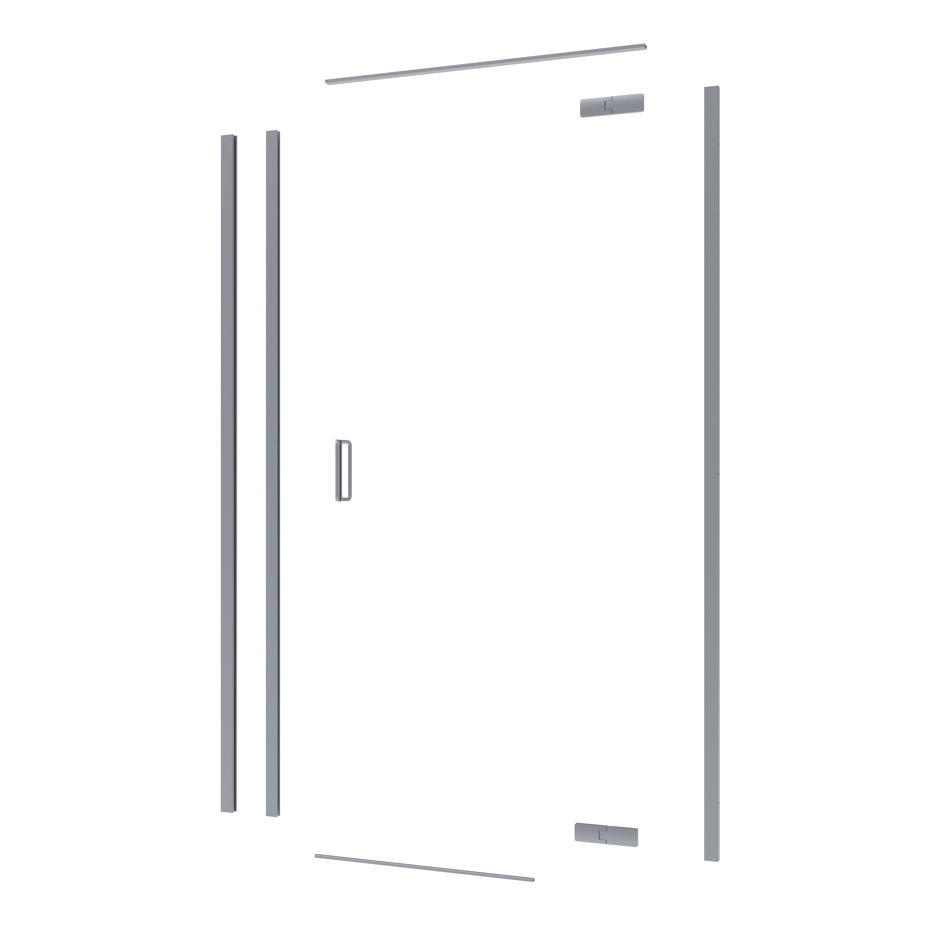 HIYAA Shiny Bath - Panno asciutto per cabine doccia, 4 pezzi, 30 x 40 cm, Fast Dry XXL, per rimuovere l'acqua in doccia e bagno