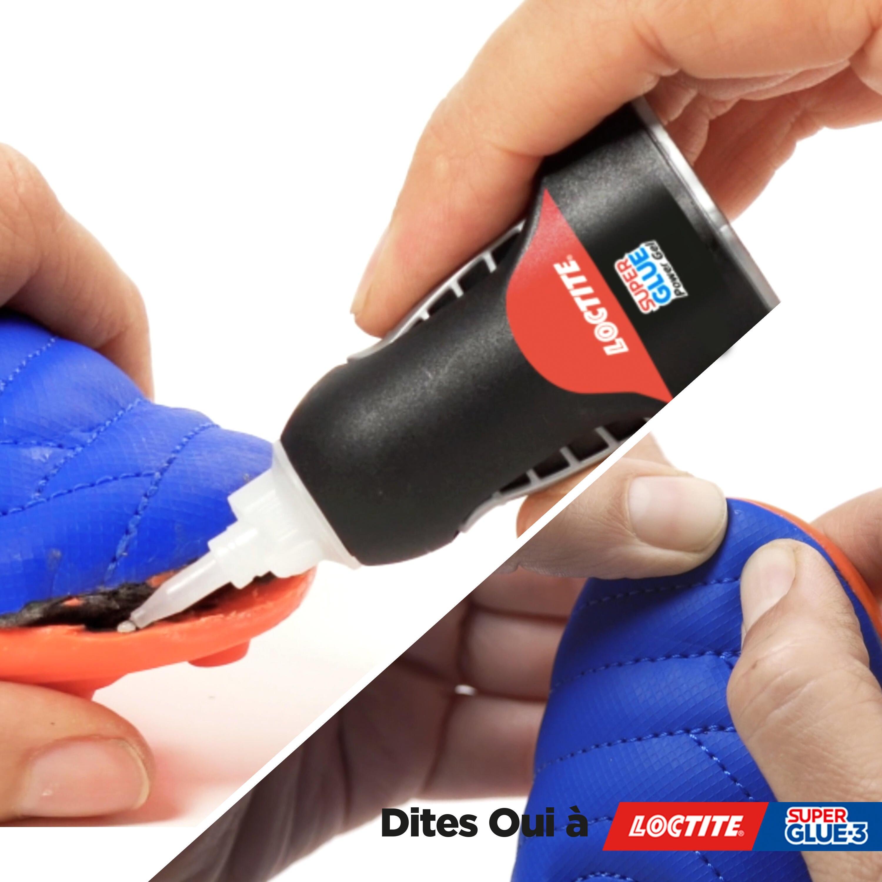 Colle de réparation Cyanoacrylate Super glue 3 power flex gel LOCTITE, 3g transp - 5