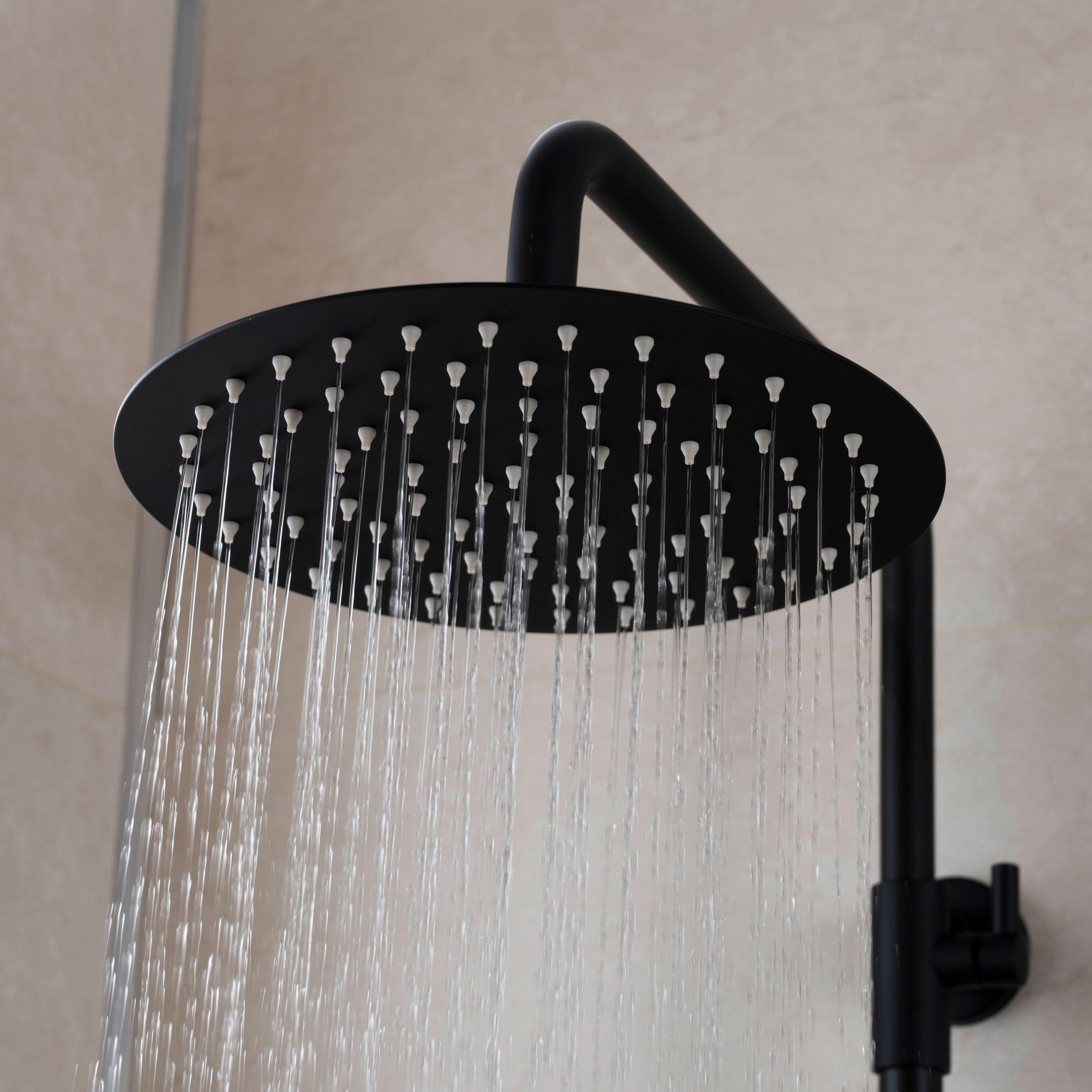 Columna de ducha monomando STROHM TEKA Ethika negro - 9