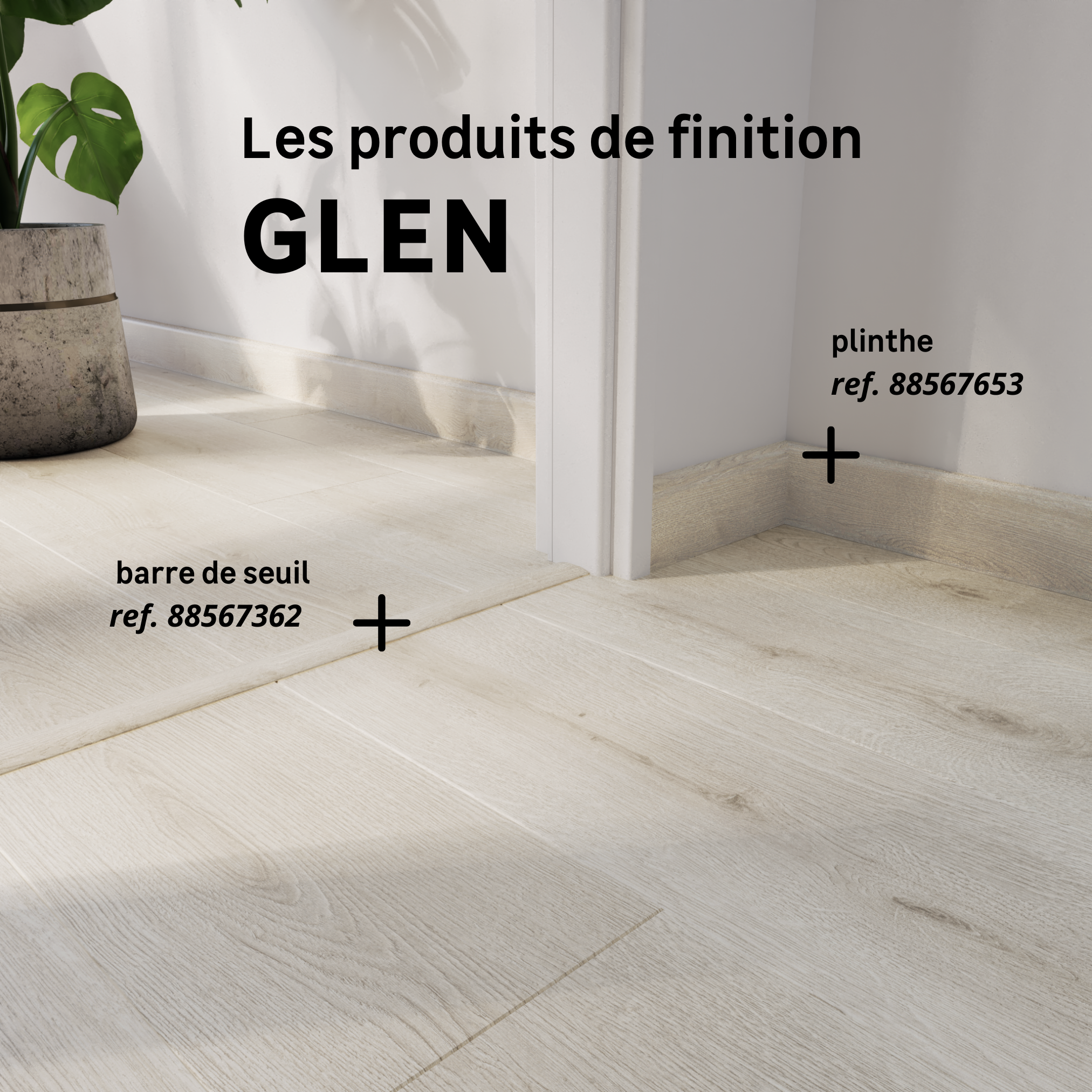 Rodapé Artens 14X78X2400MM GLEN GR105 - 6