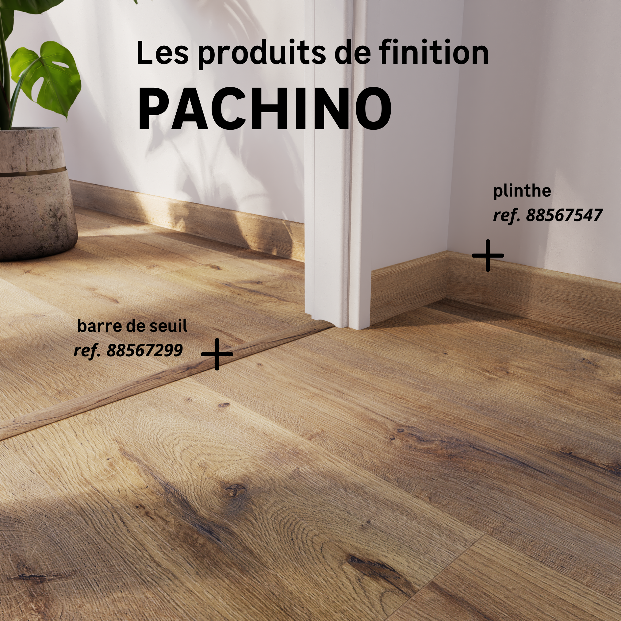 Barre de seuil alu décor pachino à fixer, l.3.7 cm x L.83 cm ARTENS - 6