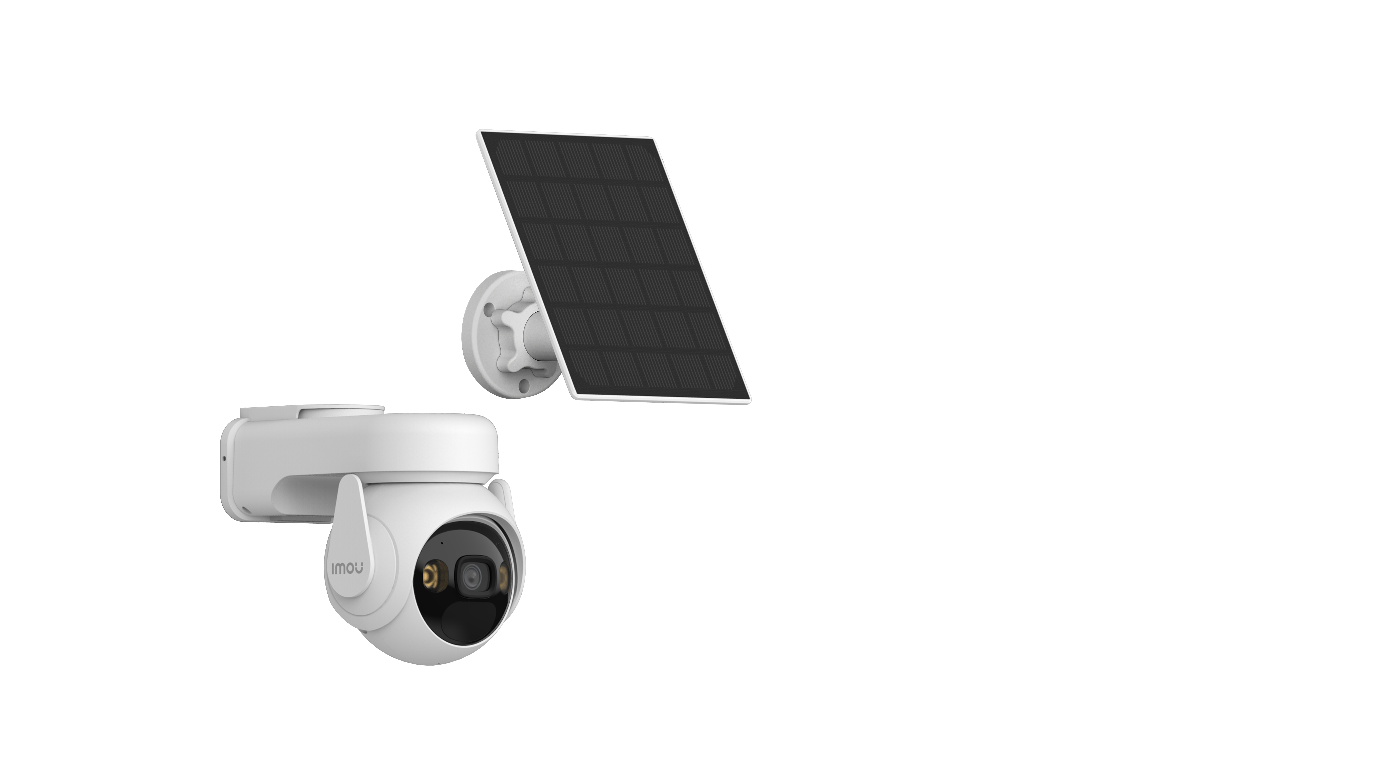 Cámara de vigilancia exterior giratoria c/bateria y Panel Solar IMOU Cell Pt Kit - 5