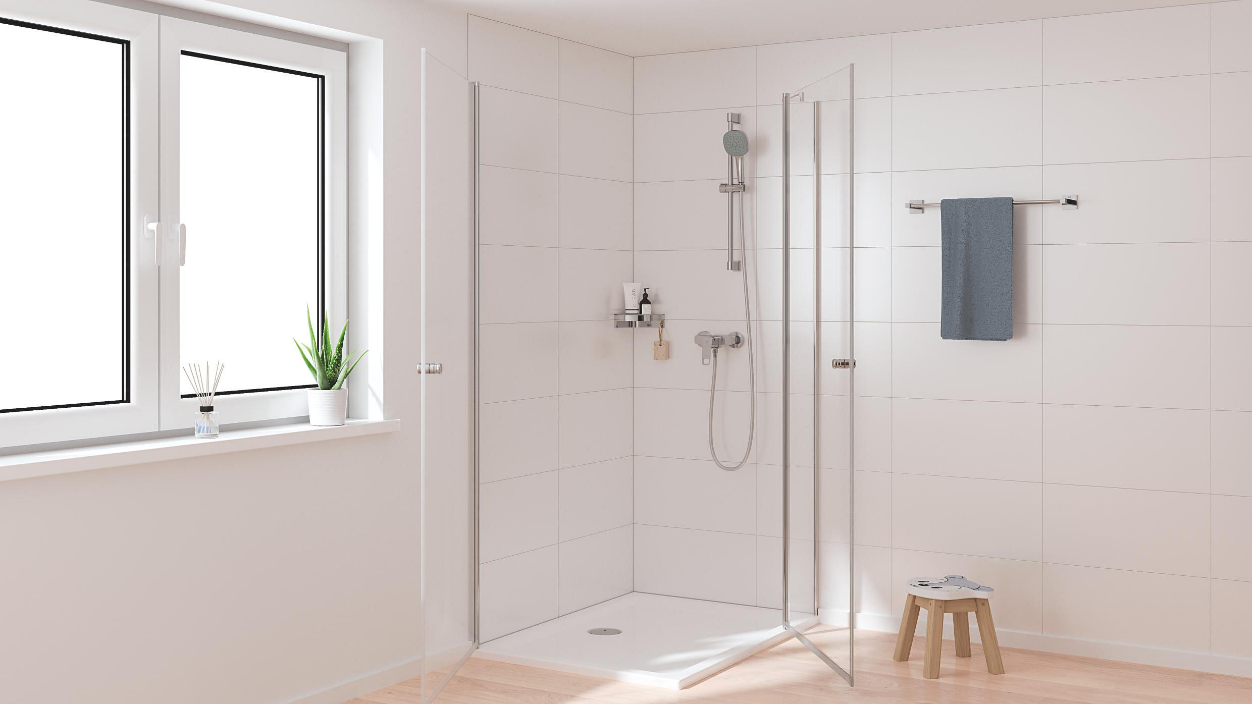 Grifo de ducha monomando GROHE Clova Pulse cromo brillo Antical Latón - 5