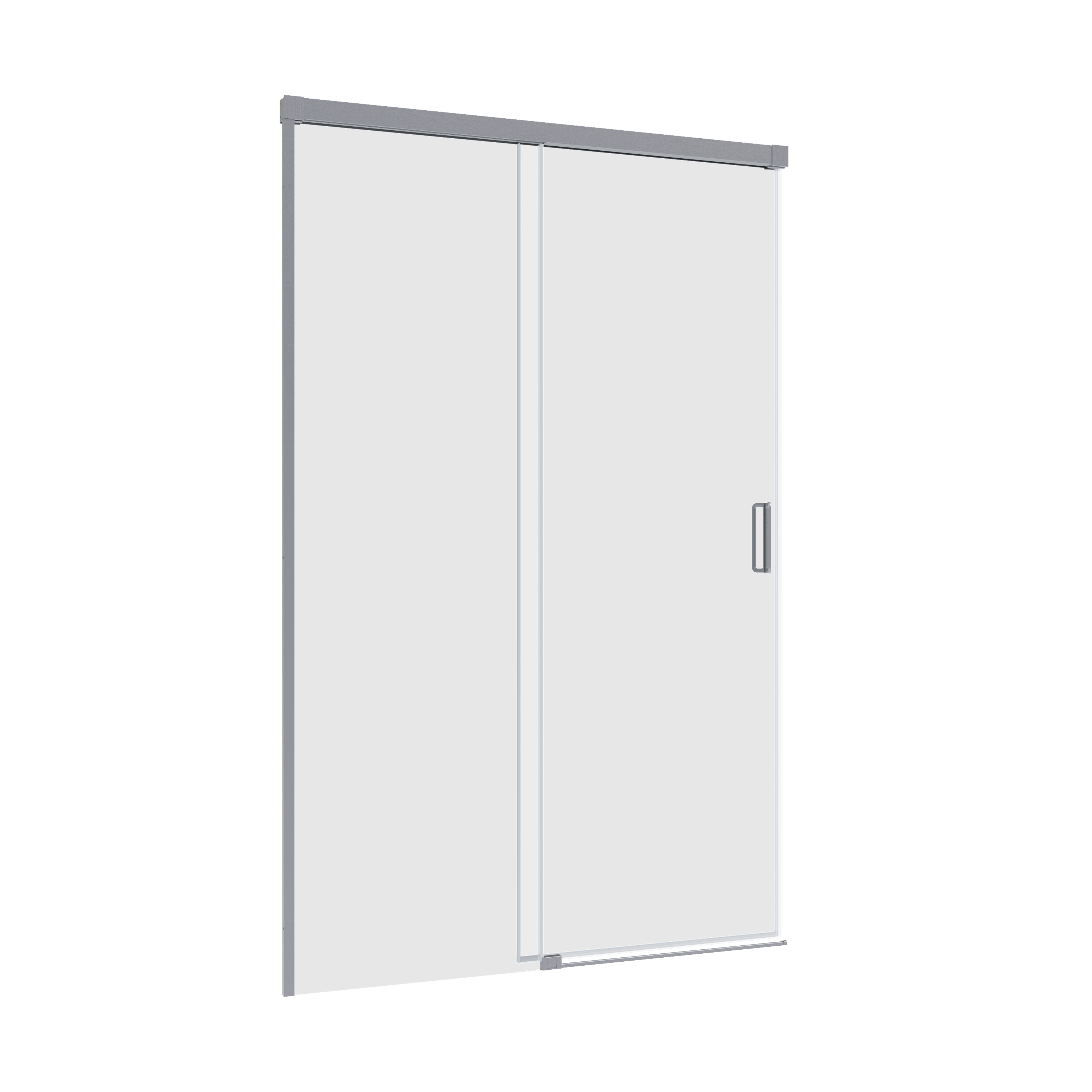 Drzwi prysznicowe przesuwne Neo 130 x 200 cm chrom Sensea