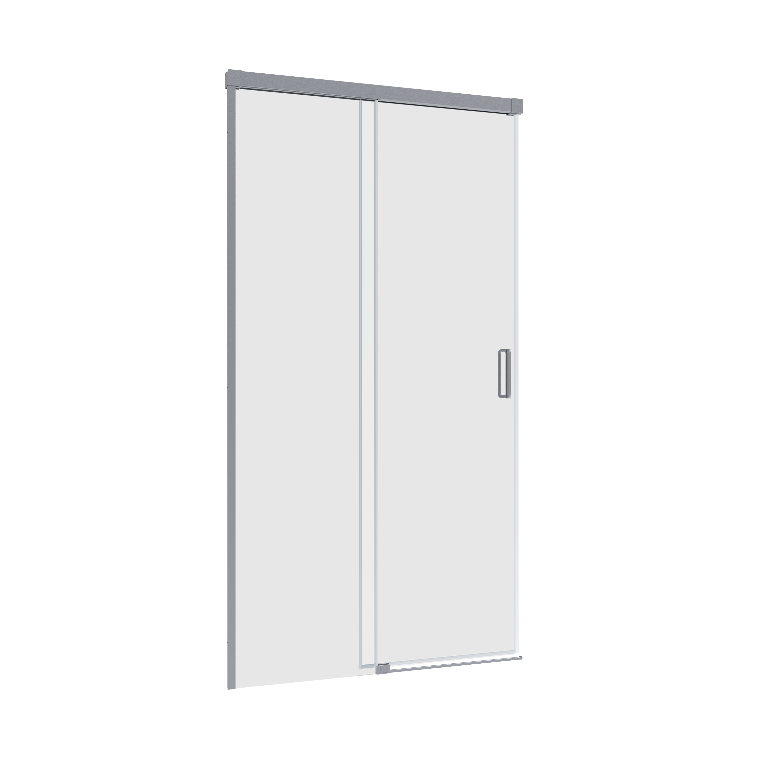 Drzwi prysznicowe przesuwne Neo 120 x 200 cm chrom Sensea