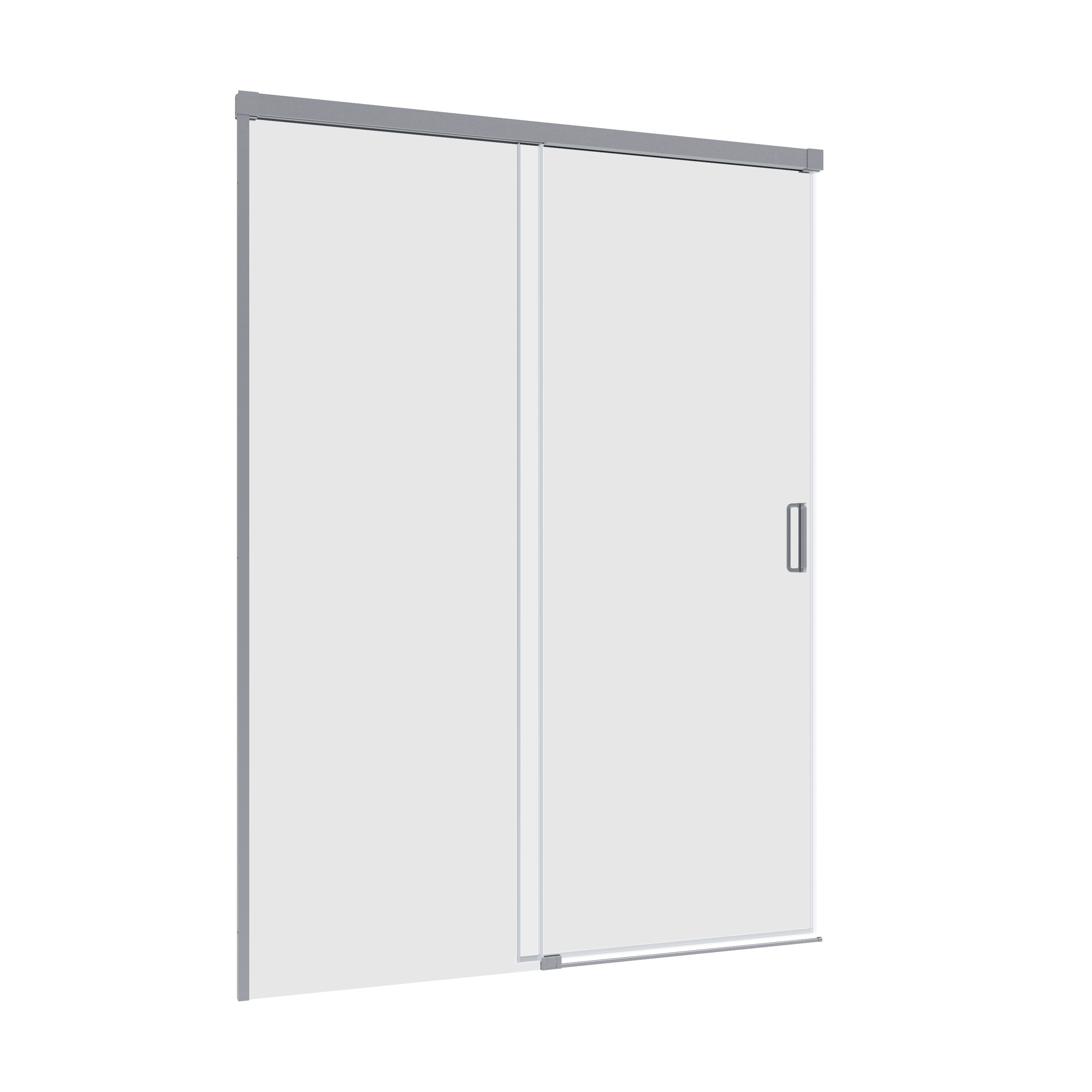 Drzwi prysznicowe przesuwne Neo 160 x 200 cm chrom Sensea