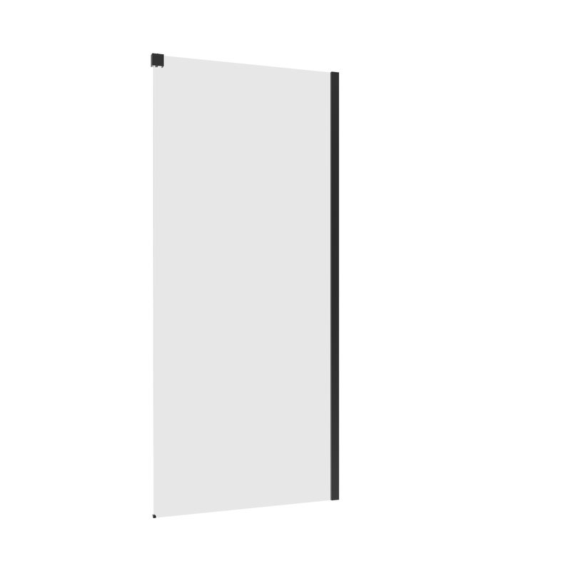 Ścianka prysznicowa do drzwi przesuwnych Neo 100 x 200 cm czarna Sensea