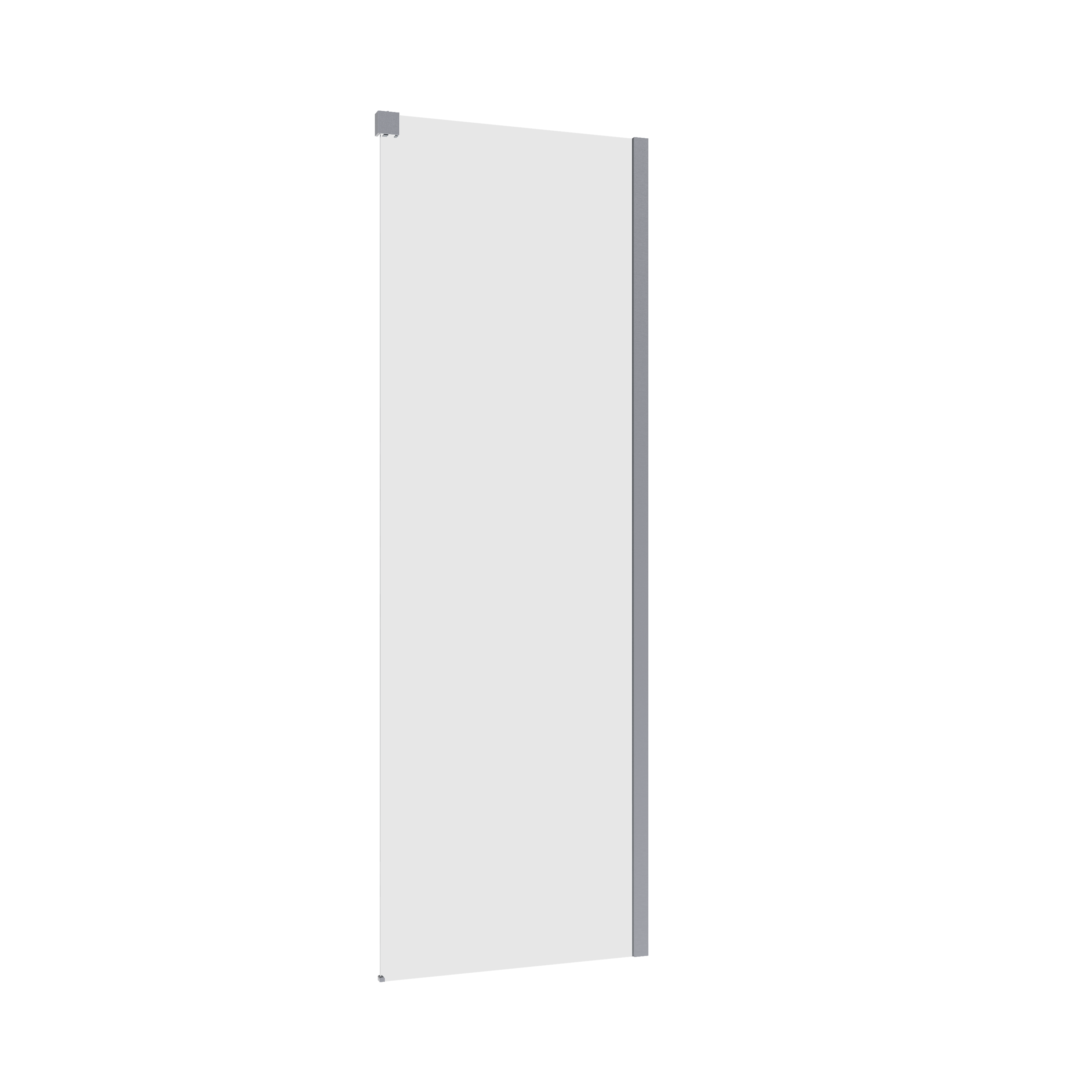 Ścianka prysznicowa do drzwi przesuwnych Neo 70 x 200 cm chrom Sensea