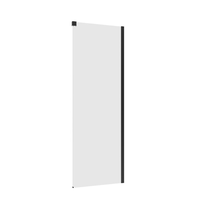 Ścianka prysznicowa do drzwi przesuwnych Neo 70 x 200 cm czarna Sensea