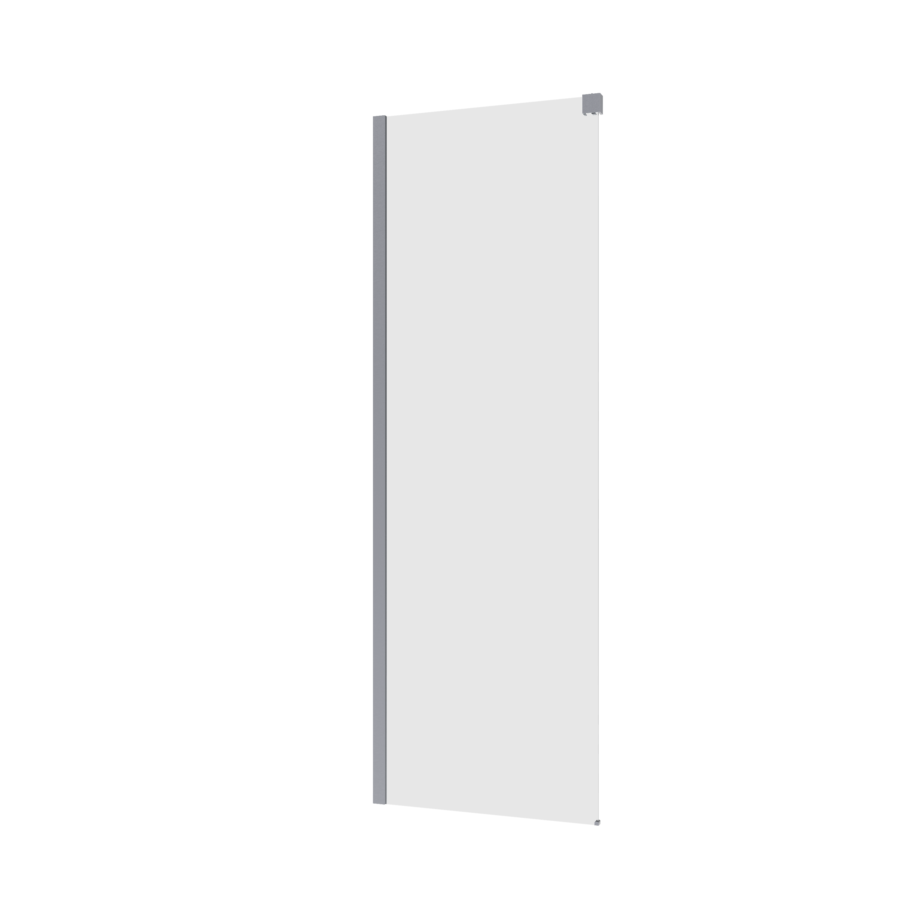 Ścianka prysznicowa do drzwi przesuwnych Neo 80 x 200 cm chrom Sensea - 5