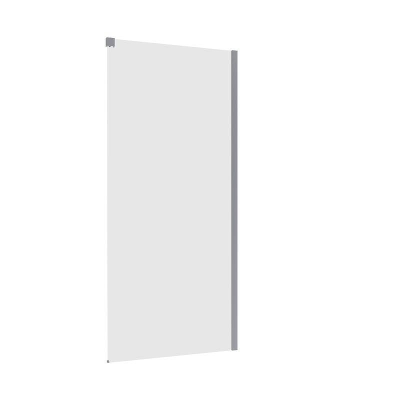 Ścianka prysznicowa do drzwi przesuwnych Neo 90 x 200 cm chrom Sensea