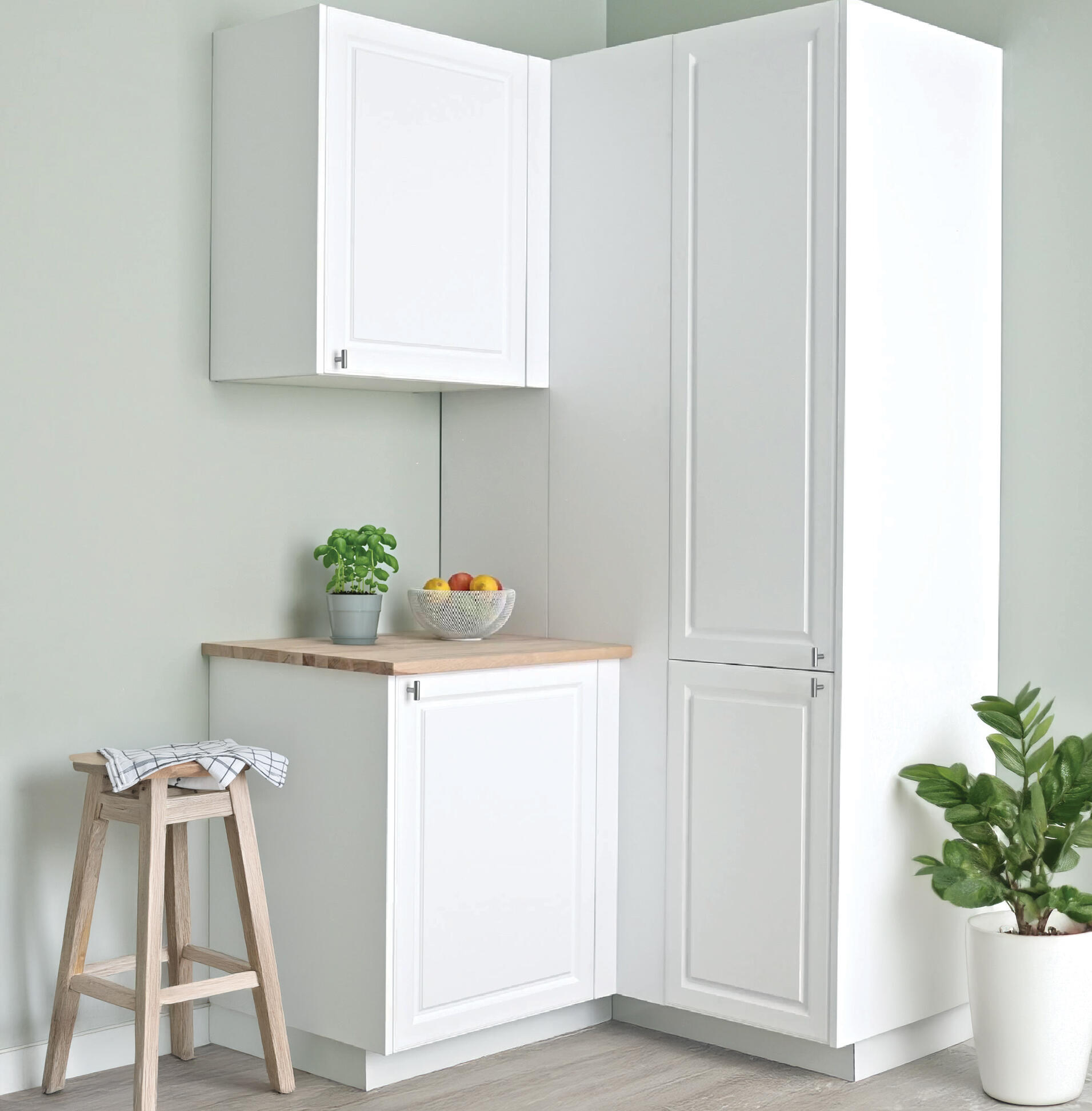 Mueble de cocina rincón DELINIA ID gris 106x137.6cm (ancho x alto) - 8