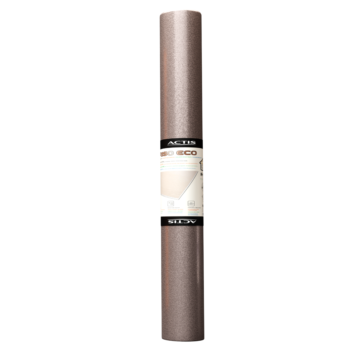 1ud rollo aislante actis eco espesor: 4mm 10x1.5m r=1,45