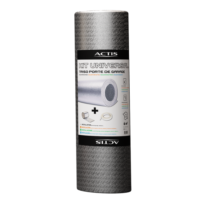 Kit isolation porte de garage ACTIS 8 x 0,75 m