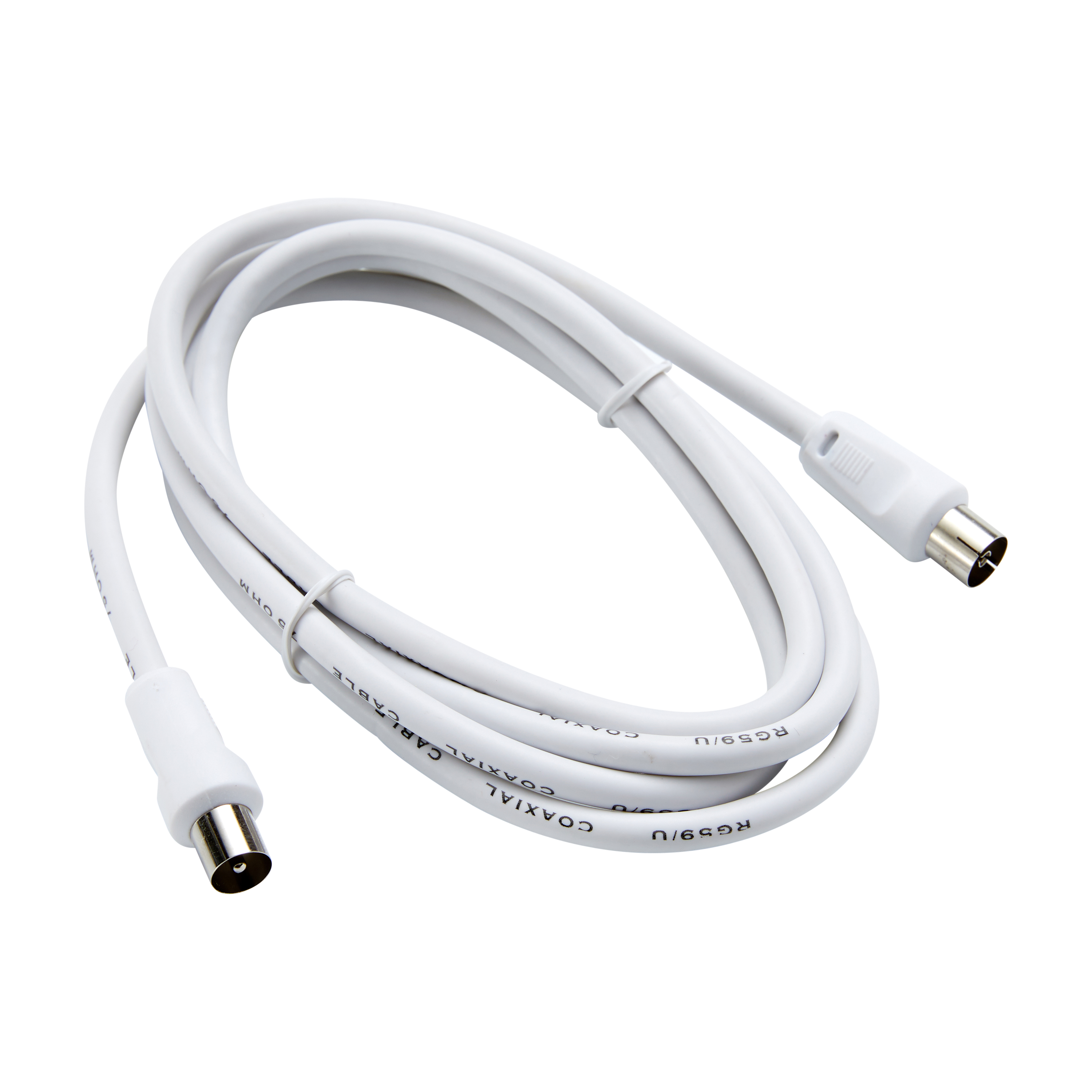 Presa A Muro Coassiale E 3,5 Mm Riteav – Piastra Bianca Con Inserzioni – Connessione Femmina-Femmina Senza Utensili - 5