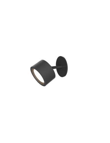 Applique LED, sans fil et rechargeable, noir, Roll, NEW GARDEN