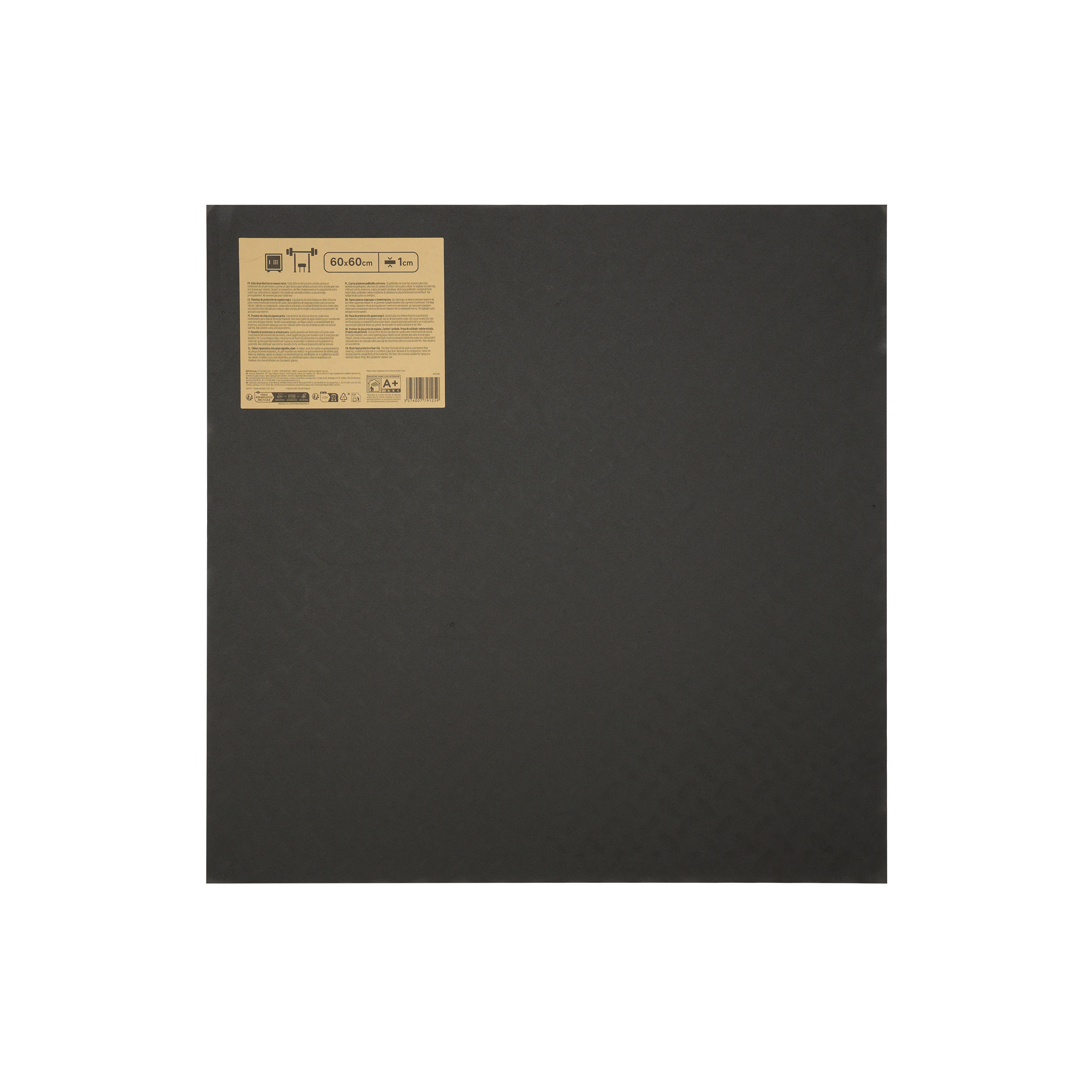 Loseta antivibración de EVA para electrodomésticos de 600x600x10 mm - 3