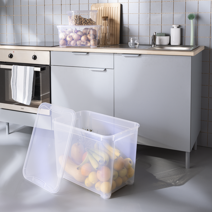 Caja de almacenamiento en contacto con alimentos