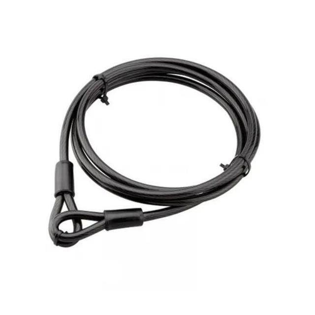 NLIGHTING Lucchetto Con Catena Per Bici E Moto 830mm - Antifurto A Combinazione 5 Cifre, Cavo In Acciaio Temprato 6mm Antitaglio, Rivestito In Nylon, Antiscasso
