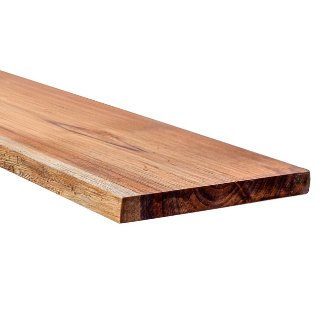 Mensola a muro in legno L 60 x P 18 cm colore miele