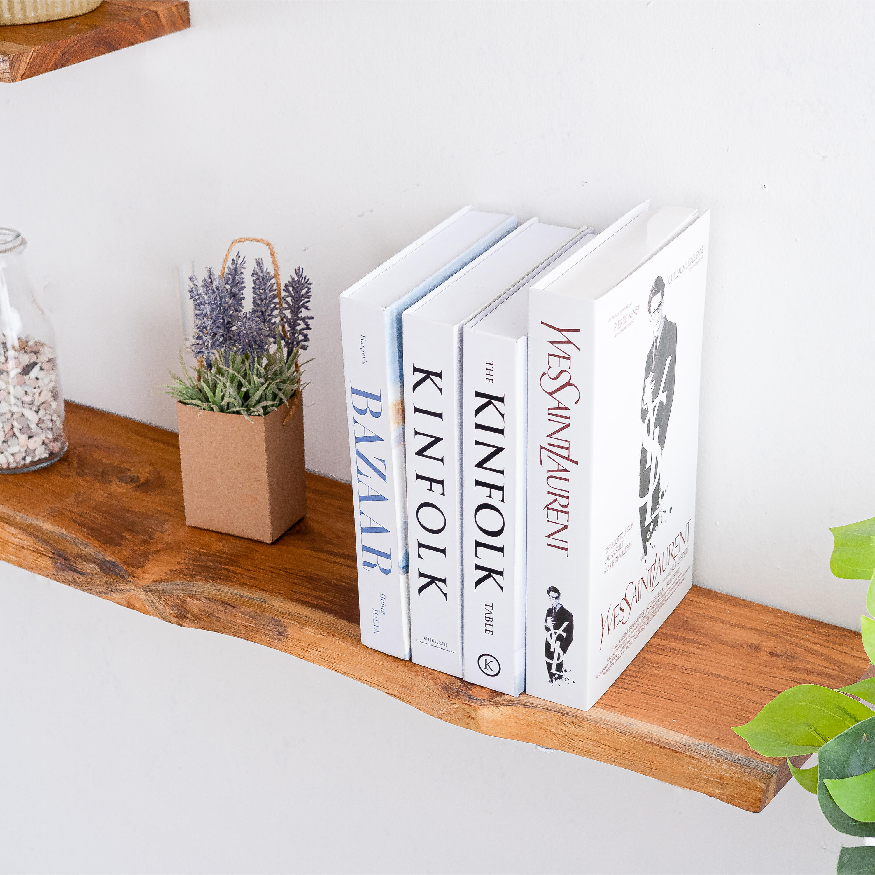 Mensola a muro in legno L 120 x P 18 cm colore miele - 2