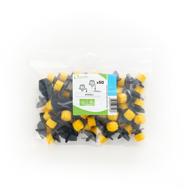 Lot de 50 Goutteurs en ligne 40 l/h GEOLIA
