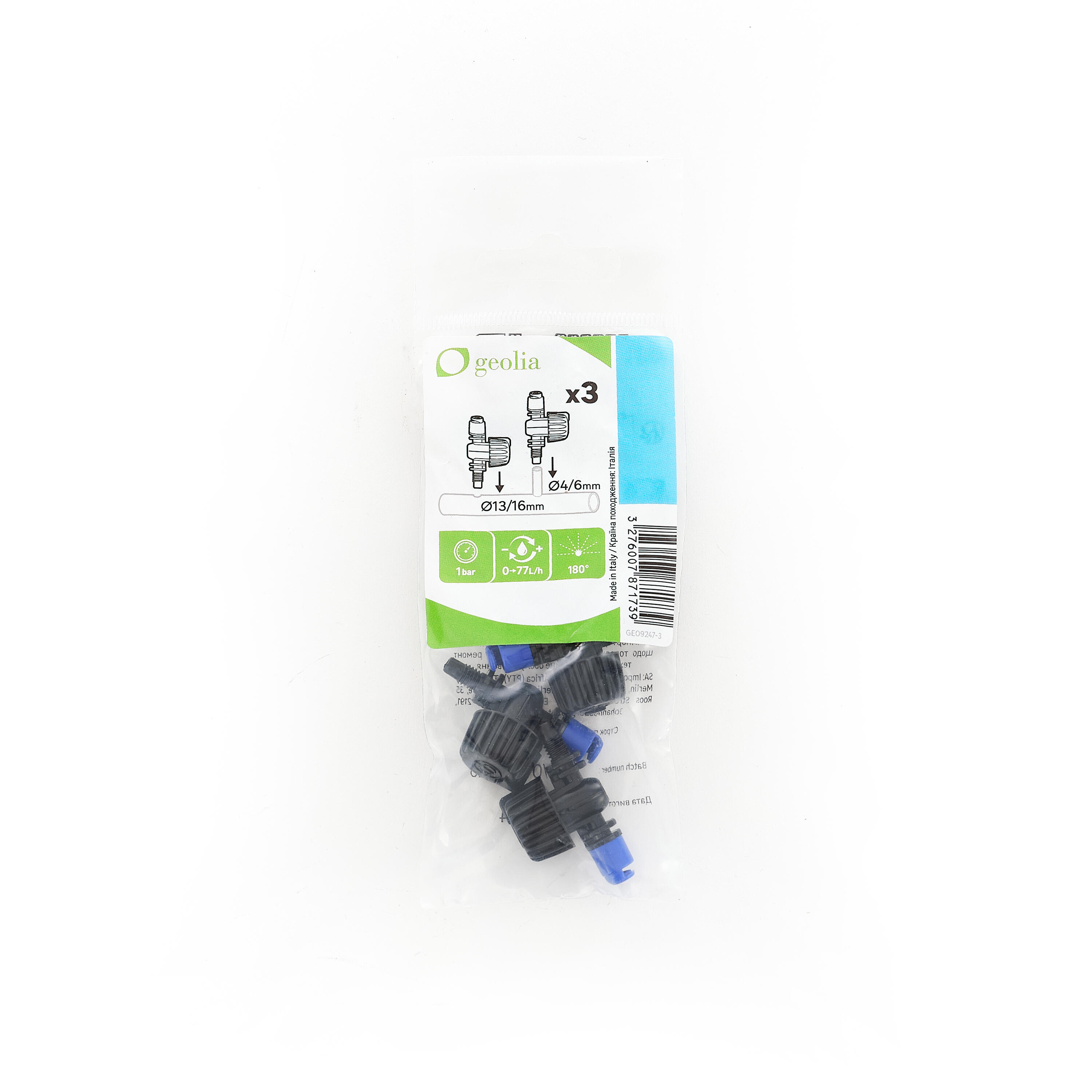 Microdifusor ajustável 180° 3 unidades Geolia - 2