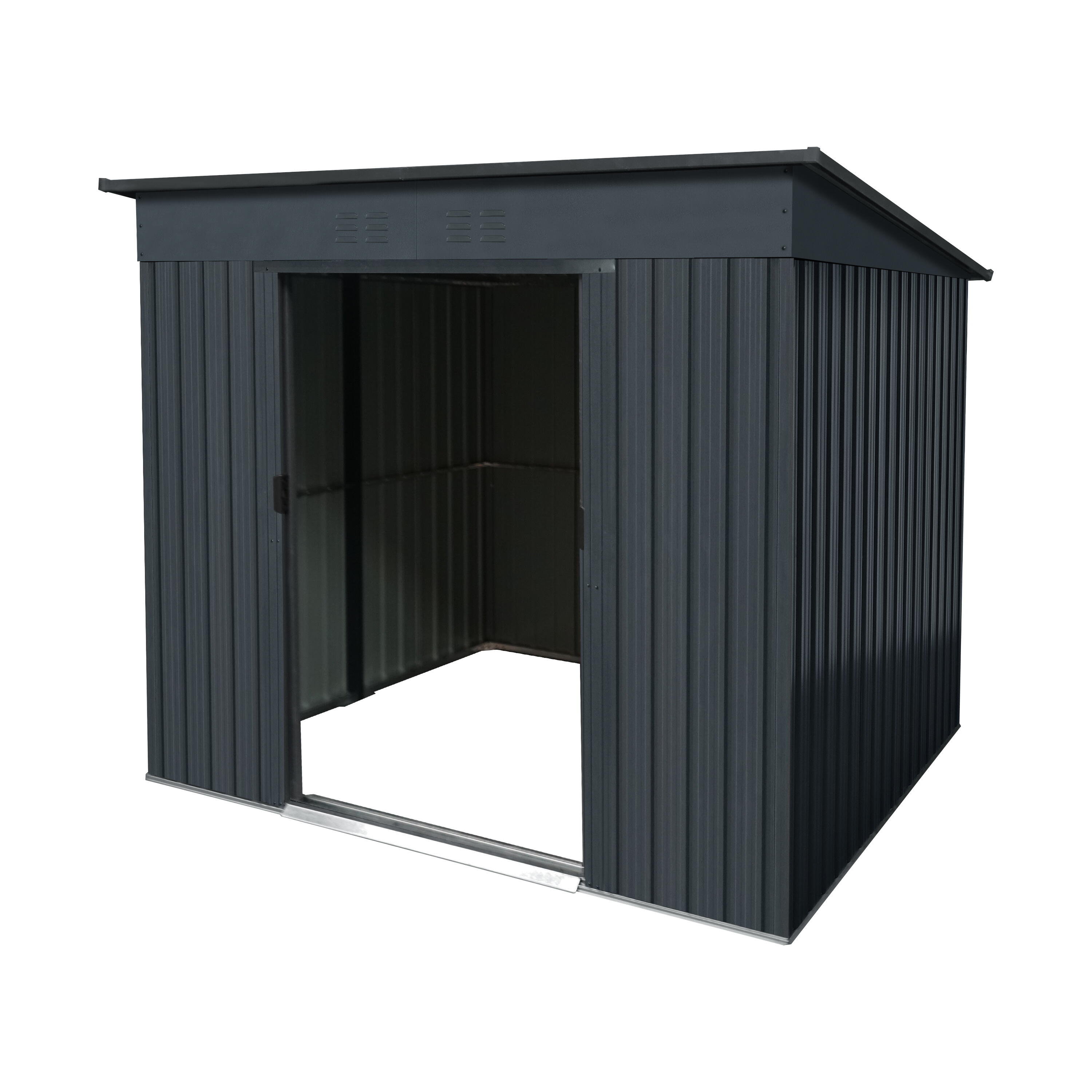 Abri de jardin acier, 4.6 m², Ep. 0,33 mm, Naterial Irazu - 5