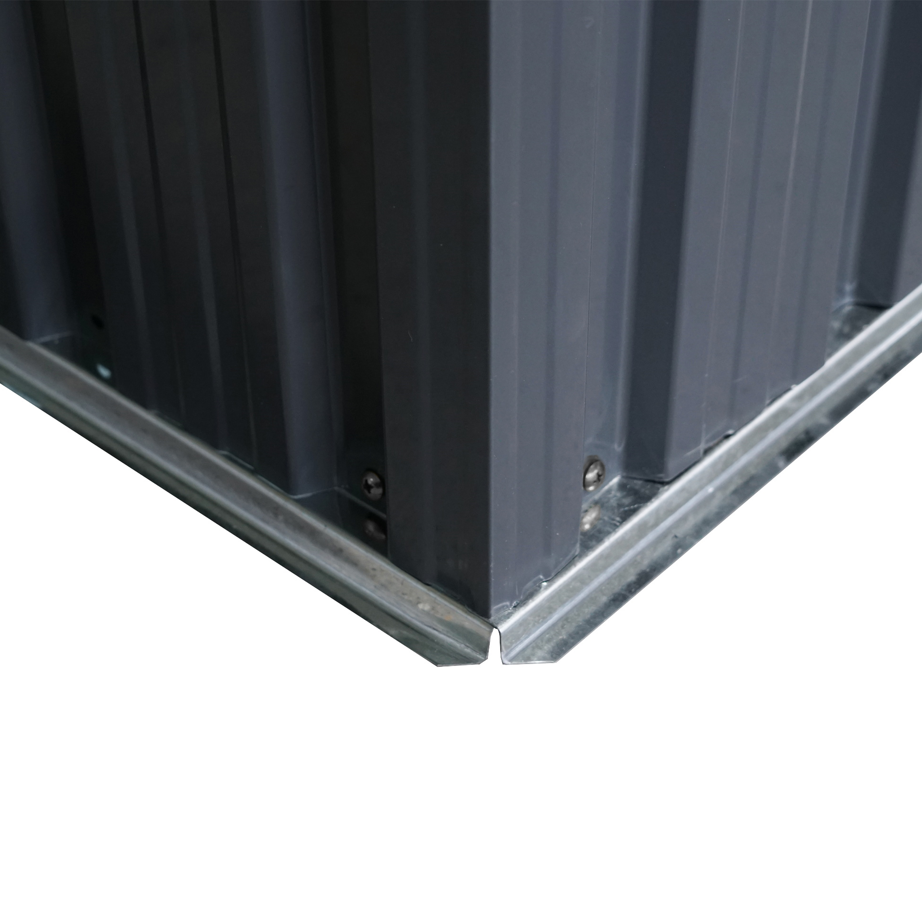 Abri de jardin acier, 2,10 m², Ep. 0,3 mm, Naterial Etna - 4