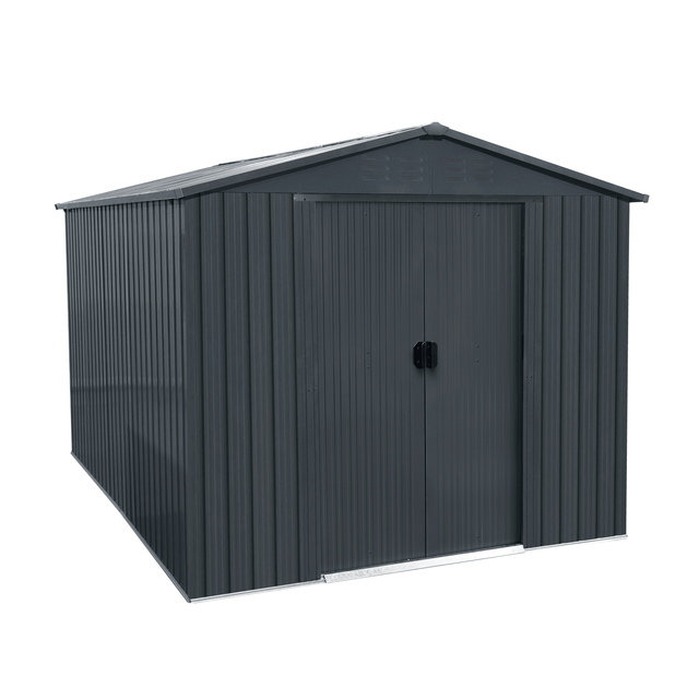 Abri de jardin acier, 7,10 m², Ep. 0,3 mm, Naterial Vesuvia