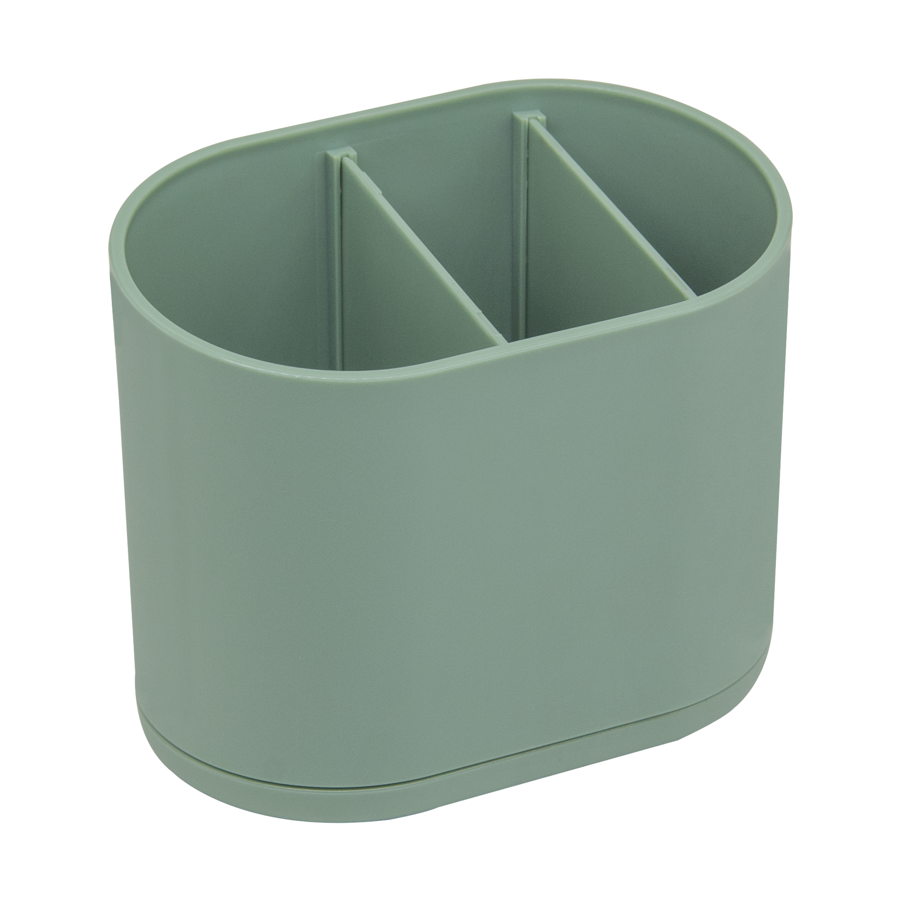 Porte-brosse à dent 3 compartiments Easy vert SENSEA - 4