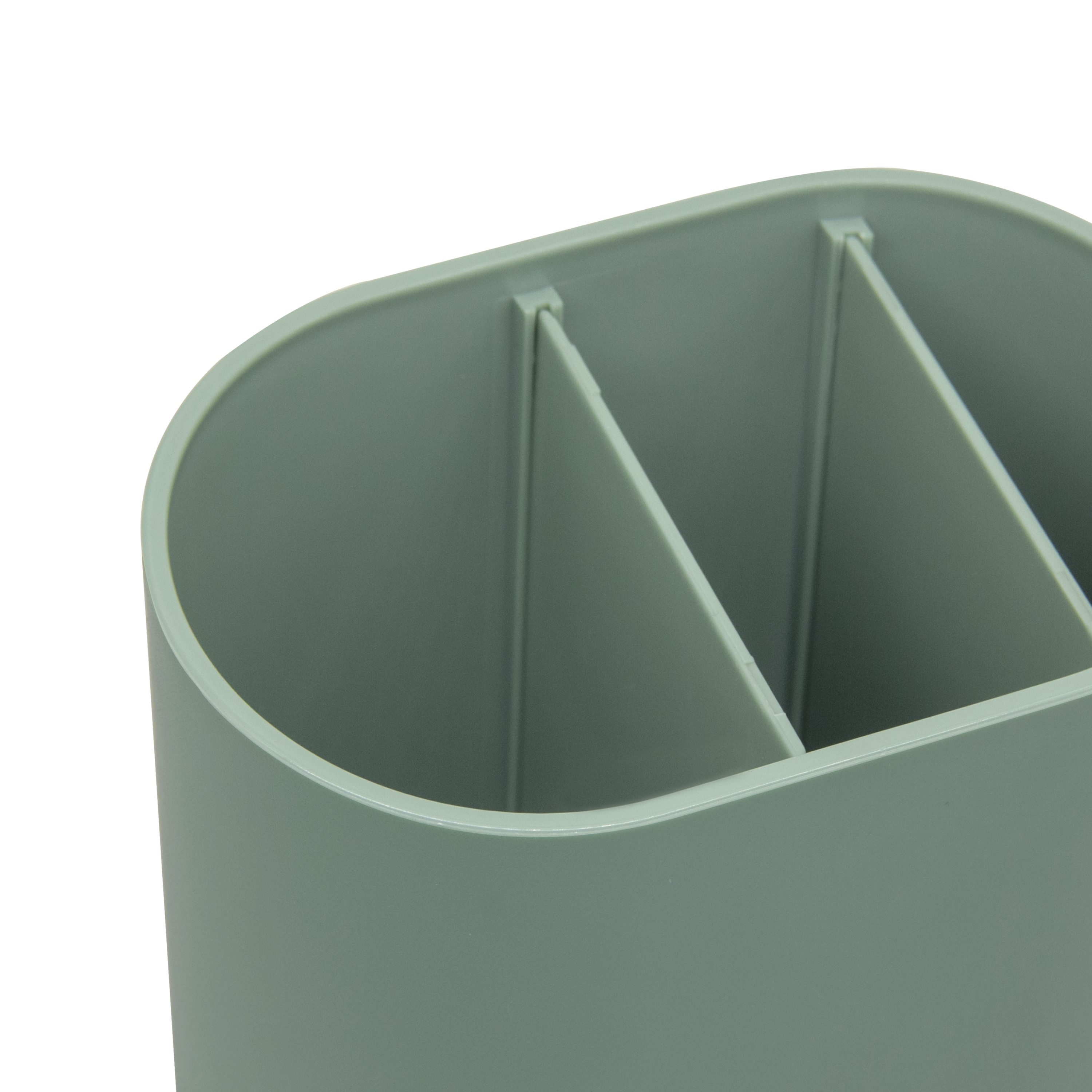 Porte-brosse à dent 3 compartiments Easy vert SENSEA - 6