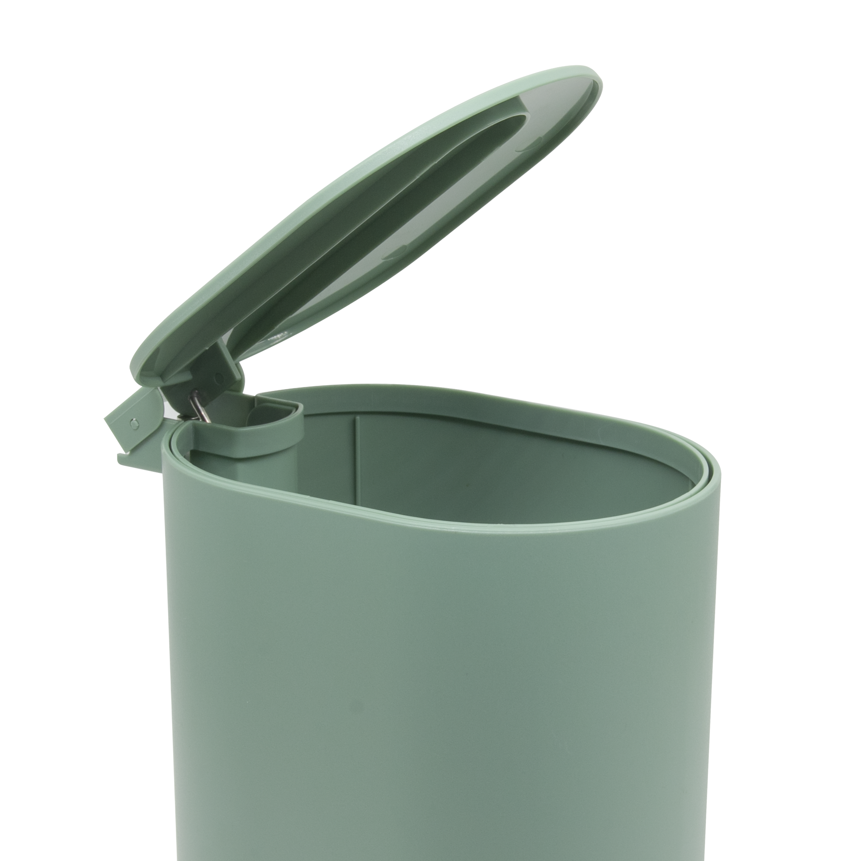 Łazienkowy kosz na śmieci Easy 3L zielony Sensea - 5