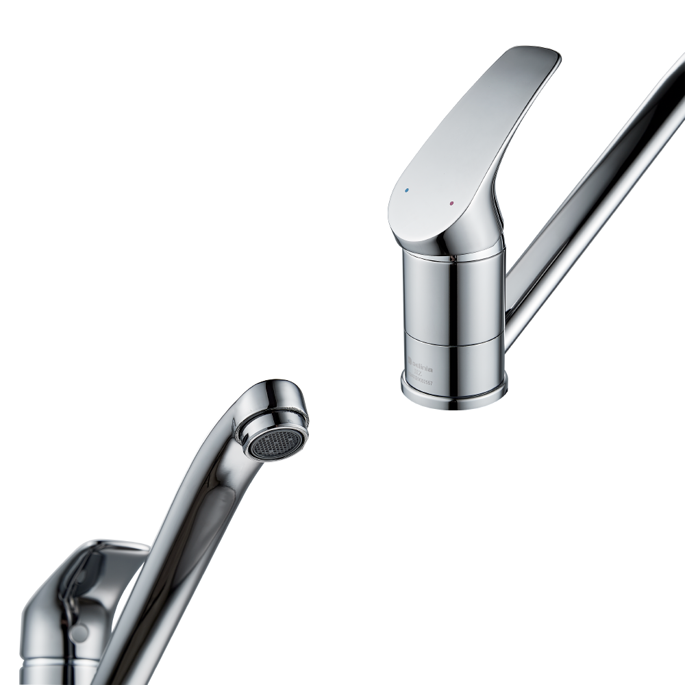 Mitigeur de cuisine chrome, Essential, DELINIA - 4