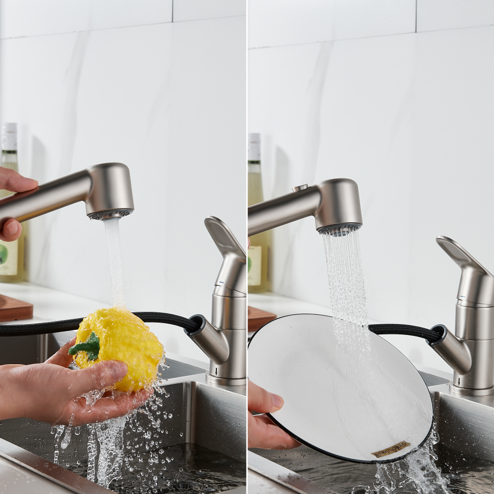 Mitigeur de cuisine façon inox, Kemi, DELINIA - 5