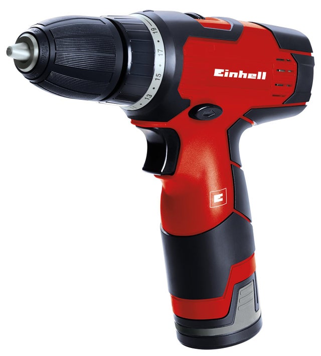 Taladro a batería EINHELL 12V - 1 Batería - Maletín y cargador - TH-CD 12-2 Li