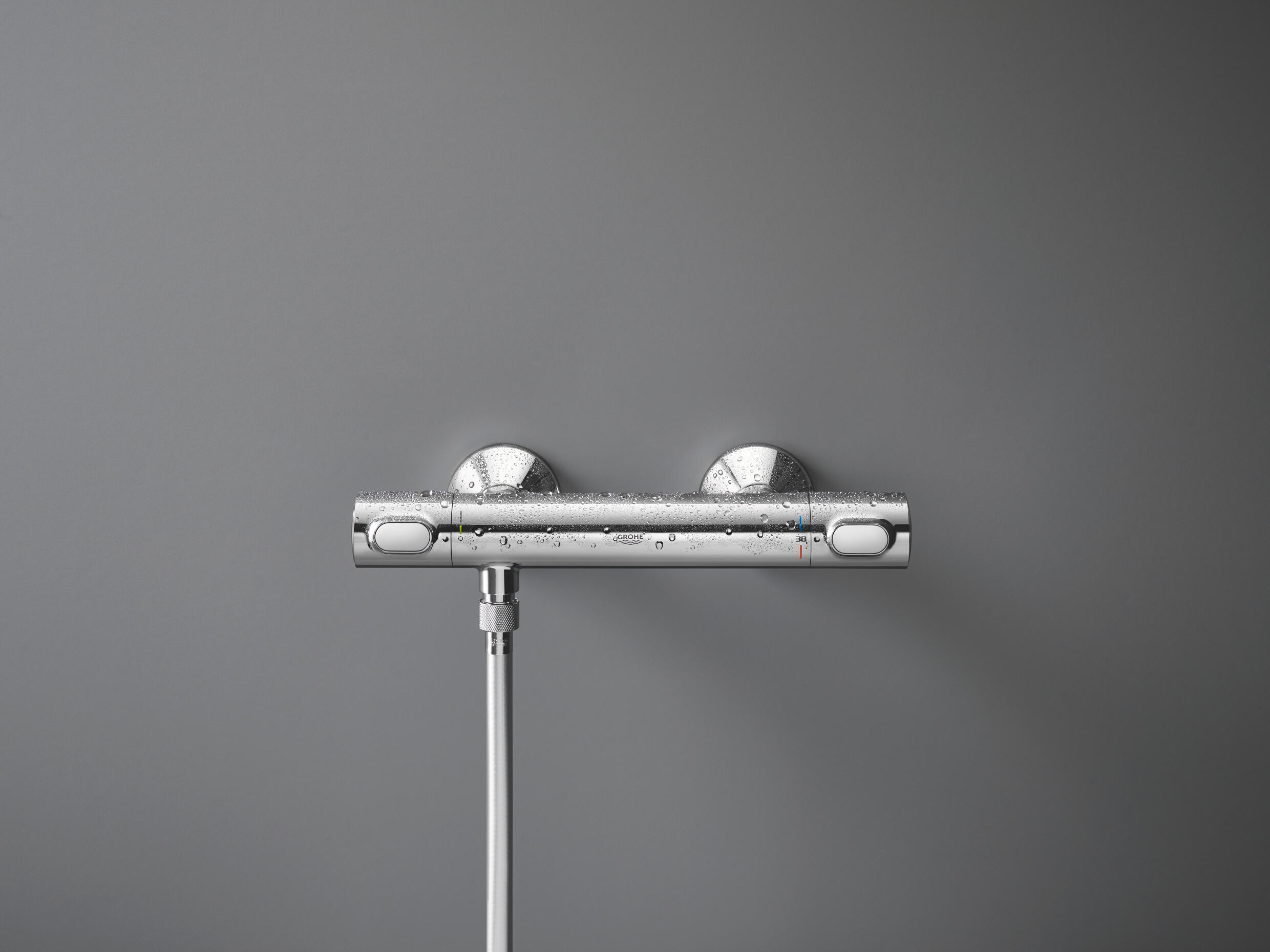 Mitigeur douche thermostatique - Chrome - Flow - 6