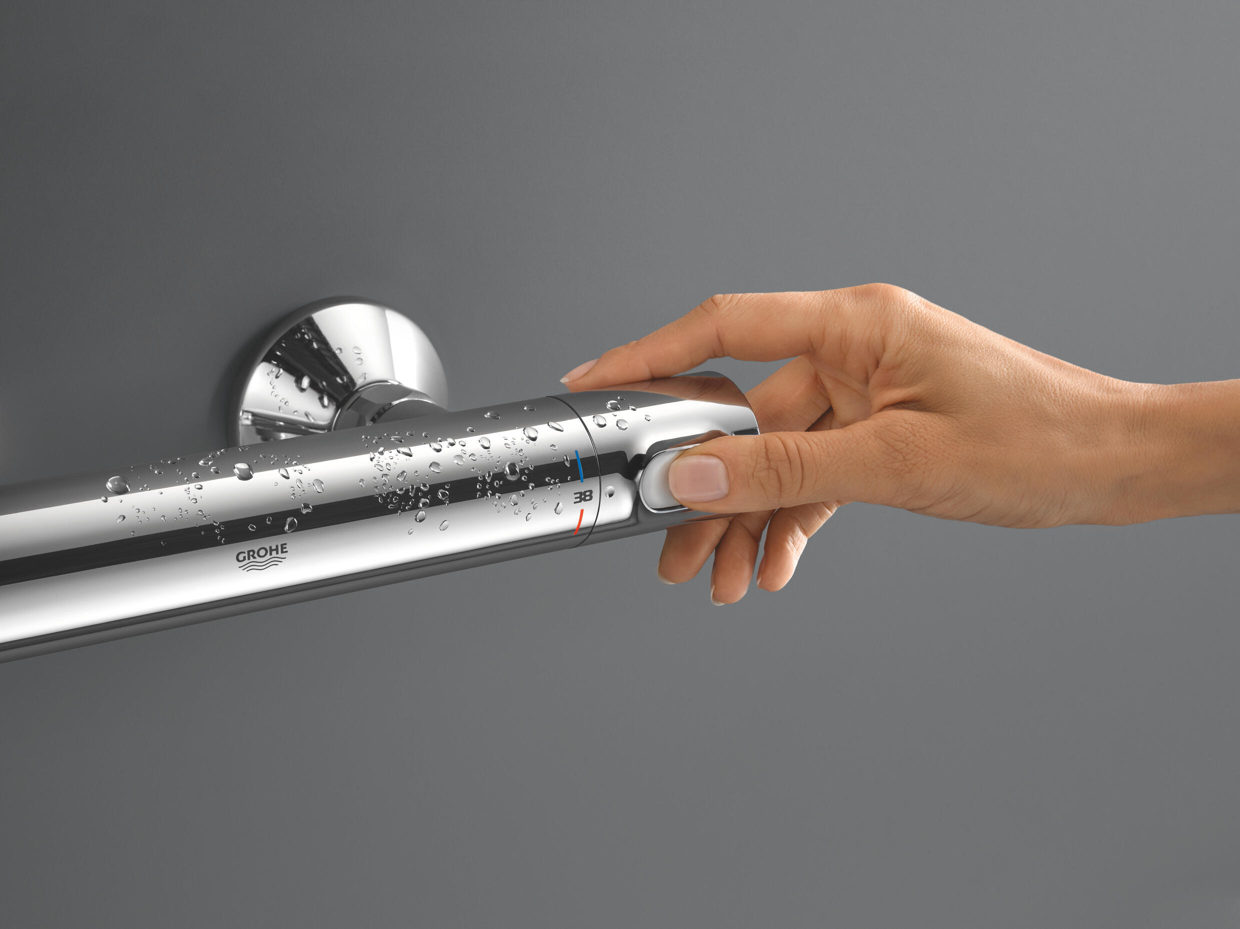 Mitigeur douche thermostatique - Chrome - Flow - 5