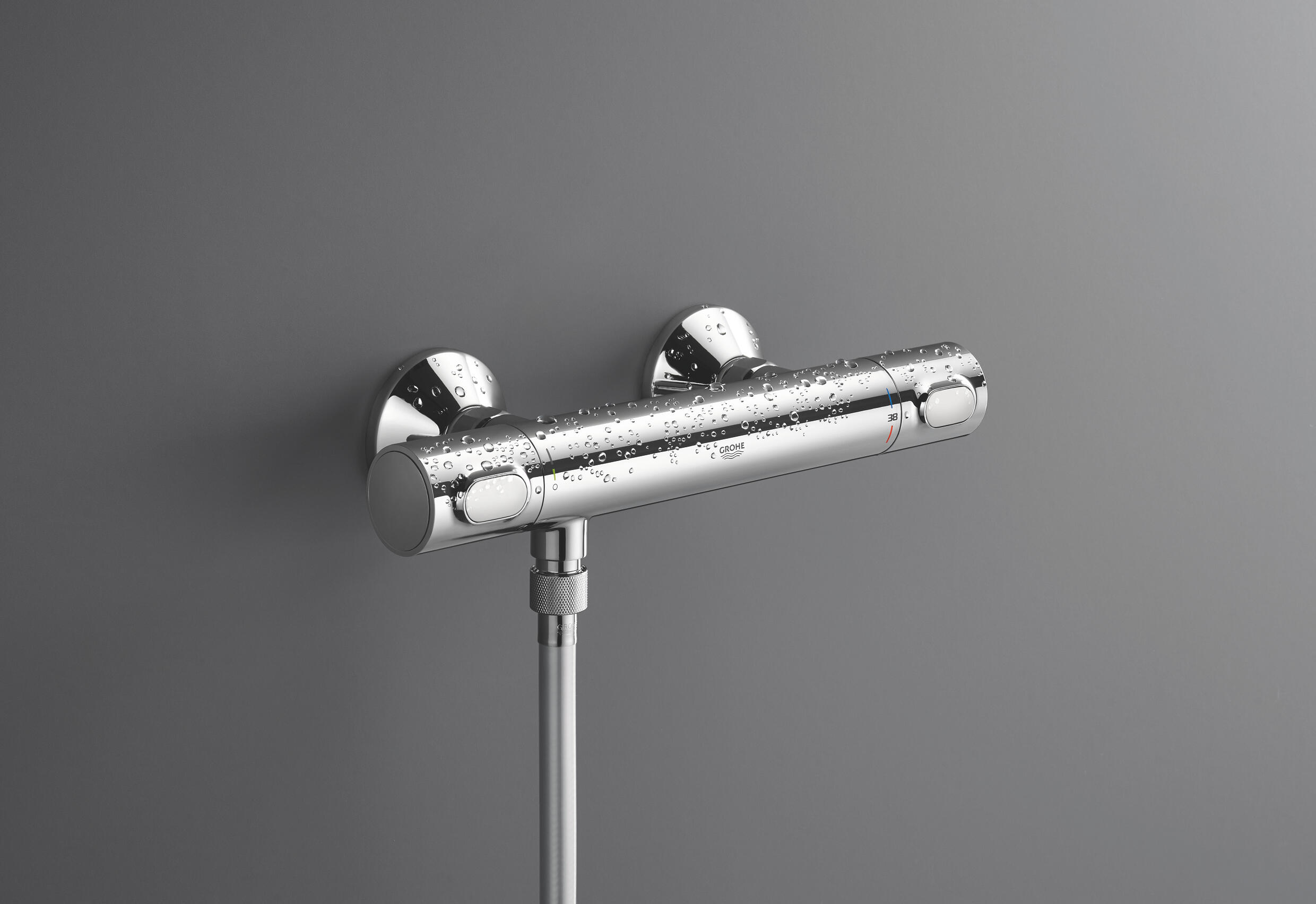 Mitigeur douche thermostatique - Chrome - Flow - 4