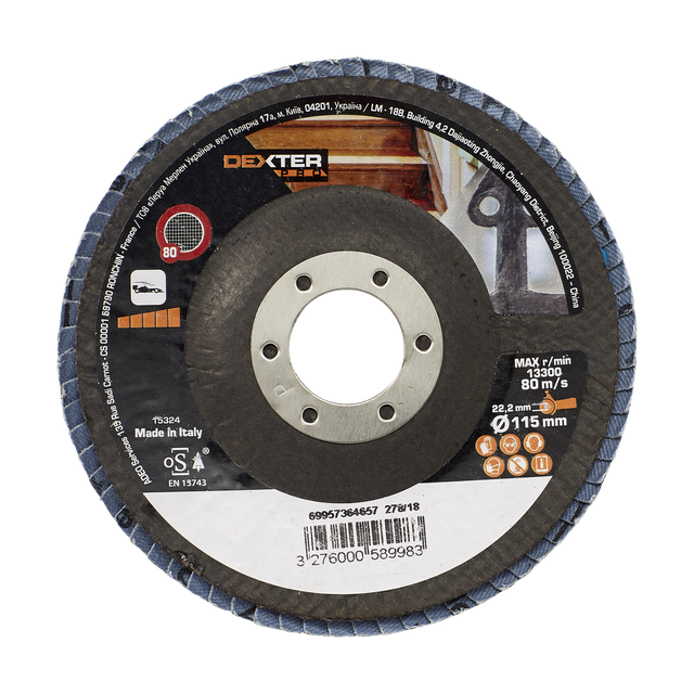 8 Dischi Abrasivi PSA Grana 80, Diametro 250mm - Per Levigatrici A Disco, Ossido Di Alluminio