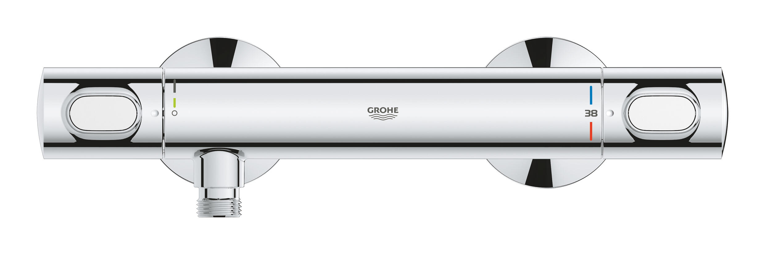 Mitigeur douche thermostatique - Chrome - Flow - 2