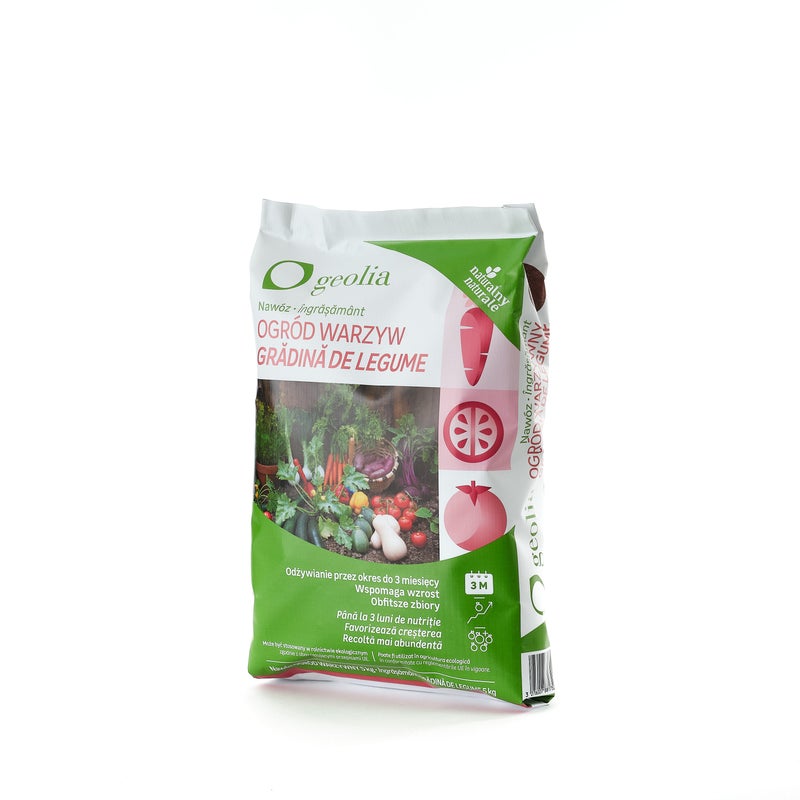 Nawóz do warzyw organiczny 5kg Geolia