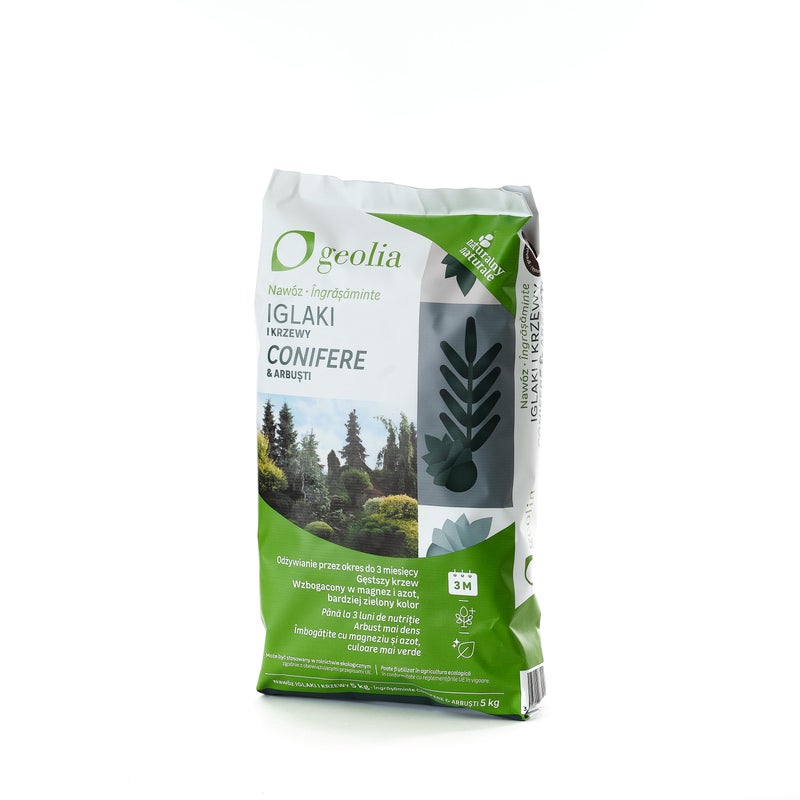 Nawóz do iglaków organiczny 5kg Geolia