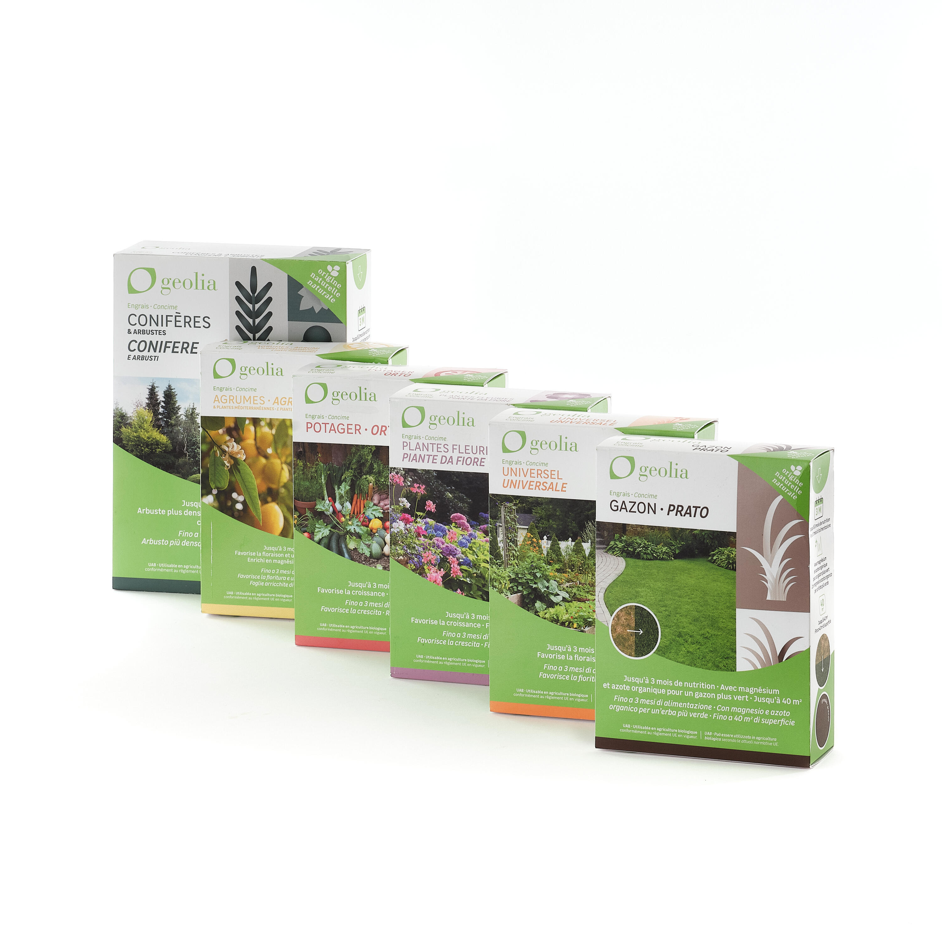 Concime granulato GEOLIA per uso universale BIO Universale 1 kg - 4