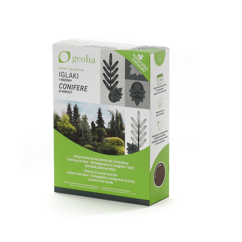 Nawóz do iglaków organiczny 2kg Geolia
