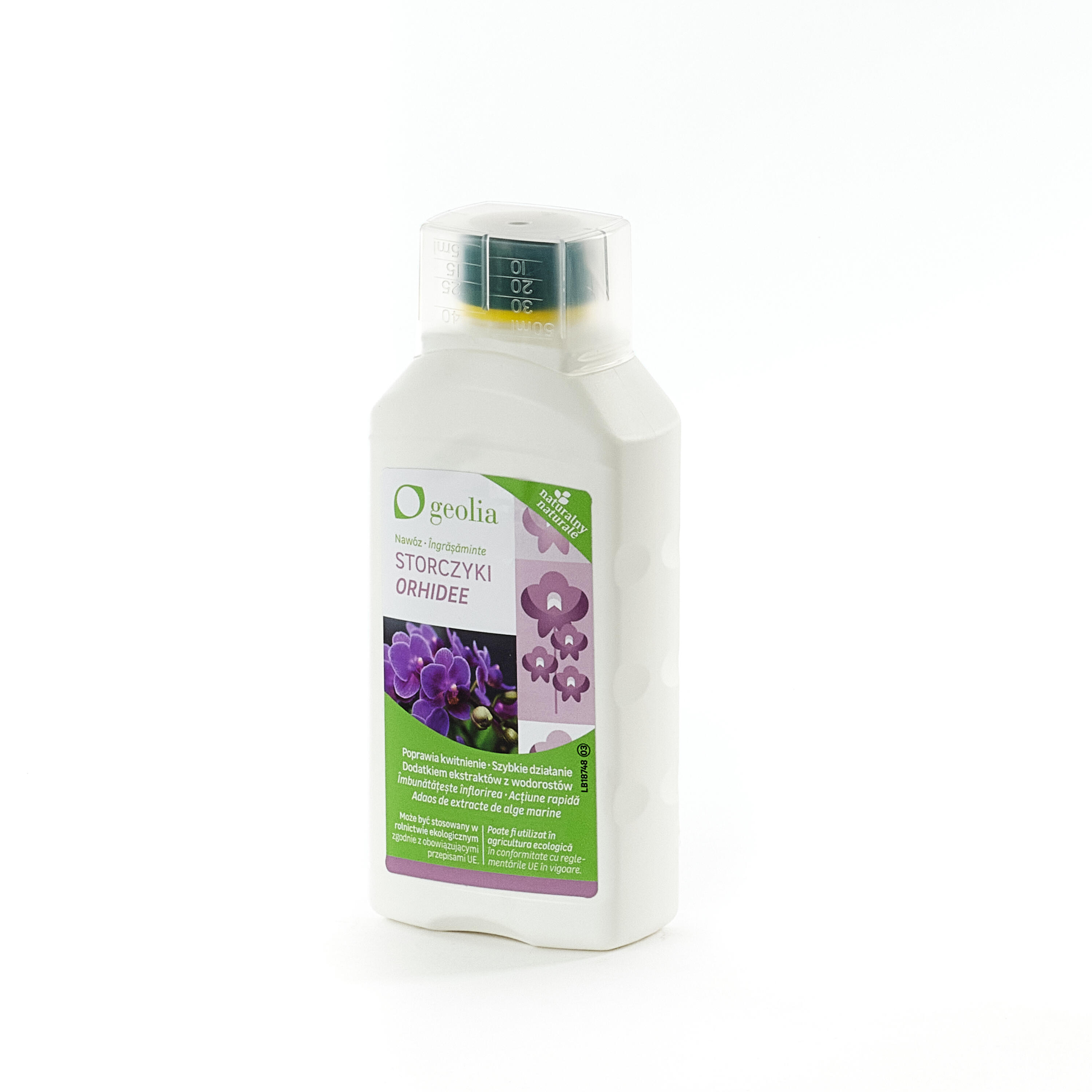 Nawóz do storczyków orchidei organiczny 500ml Geolia