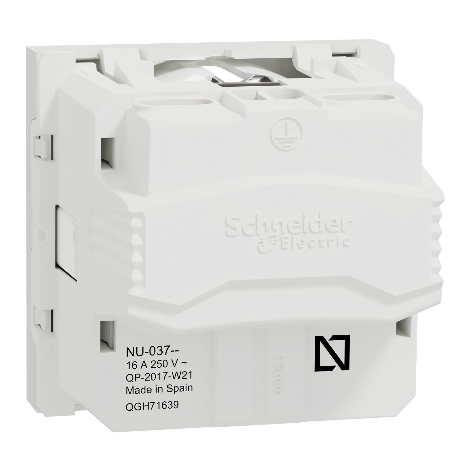 Enchufe SCHNEIDER New Unica blanco - 2