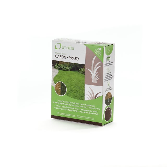 Engrais naturel Gazon GEOLIA 1kg