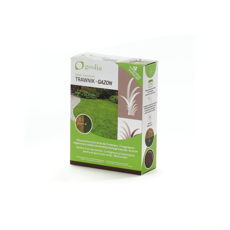 Nawóz do trawnika organiczny 1kg Geolia